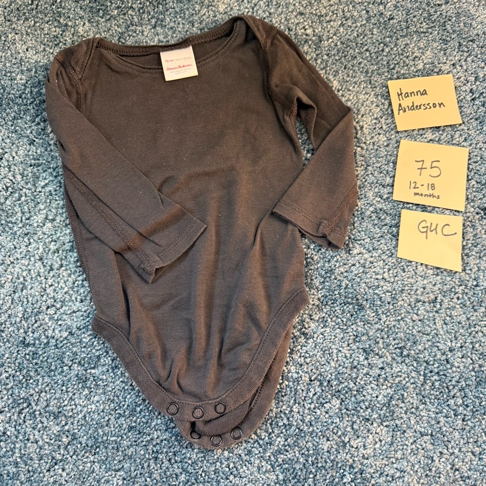 Hanna Andersson Onesie Bodysuit - 75 - GUC